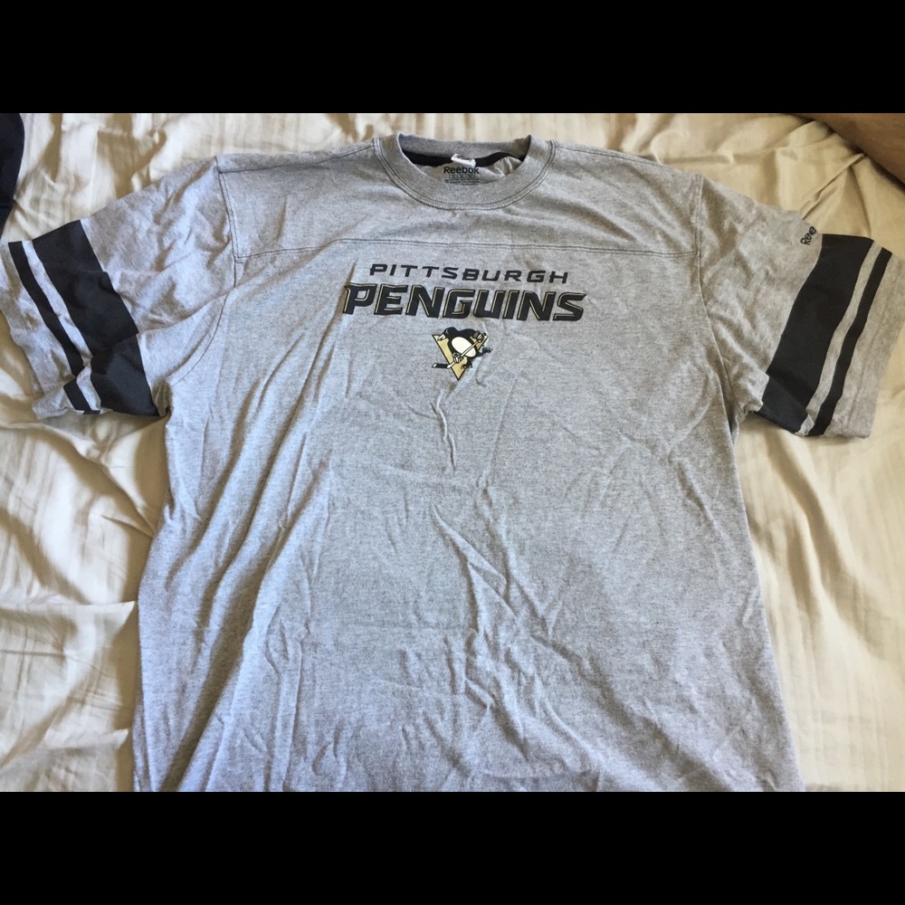 Official NHL Reebok Penguins Shirt Size XL